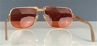  Elvis Presley Stage Worn Neostyle Nautic Prescription Sunglasses with Smoky Red Lenses