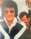  Elvis Presley Stage Worn Neostyle Nautic Prescription Sunglasses with Smoky Red Lenses