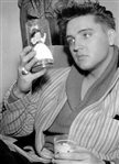 Elvis Presley Owned and Worn 1950's  ELVIS Monogrammed Silver ID Bracelet - Gifted to His Cousin Patsy Presley – with Compelling Photo Evidence!