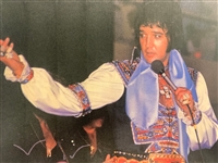 Elvis Presley Stage Worn Diamond and Black Star Sapphire Gold Ring – with Strong Photo Evidence - Former Jimmy Velvet Collection