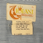 Elvis Presley Owned “Iolani Hawaii” Short Sleeve Hawaiian Shirt