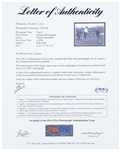 Group of Three 1932 Babe Ruth Golfing Original News Service Photos (All PSA/DNA Type I)
