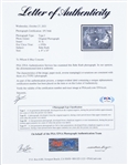 Pair of 1933 Babe Ruth Off-Season Training Original Photos (Both PSA/DNA Type I)