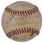Group of Eight 1945 to 1980 Boston Red Sox Team Signed Baseballs (BAS)