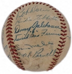Group of Eight 1945 to 1980 Boston Red Sox Team Signed Baseballs (BAS)