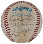 Group of Eight 1945 to 1980 Boston Red Sox Team Signed Baseballs (BAS)
