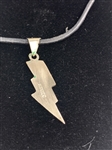 Elvis Presley Owned Silver and Turquoise Lightning Bolt Necklace - Given to His Cousin Patsy Presley