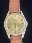 Elvis Presley Owned Lord Nelson Swiss Wrist Watch with Leather Band Given to His Cousin Patsy Presley