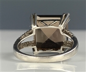 Elvis Presley Owned Sterling Silver Ring with Huge Stone Given to His Cousin Patsy Presley