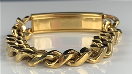 Elvis Presley Owned Monogrammed “ELVIS” ID Bracelet - Given to His Cousin Patsy Presley