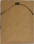 RIAA Gold Record Award for Elvis Presley's 1969 Single “In the Ghetto” - Certified in 1969 – Early White Linen Matte Style