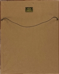 RIAA Gold Record Award for Elvis Presley's 1970 Live LP <em>On Stage, February 1970</em> - Certified in 1971 – Early White Linen Matte Style