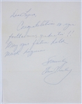 Collection of Seven Elvis Presley Fan Response Letters and Original Envelopes, Incl. 1959 Army Fan Letter