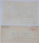 Collection of Seven Elvis Presley Fan Response Letters and Original Envelopes, Incl. 1959 Army Fan Letter