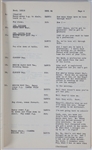 1958 <em>King Creole</em> Paramount Pictures File Copy “Release Dialogue Script” - Elvis Presley's Finest Film