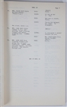 1962 <em>Girls! Girls! Girls!</em> Paramount Pictures File Copy “Release Dialogue Script” and “Production Notes” for Press Release