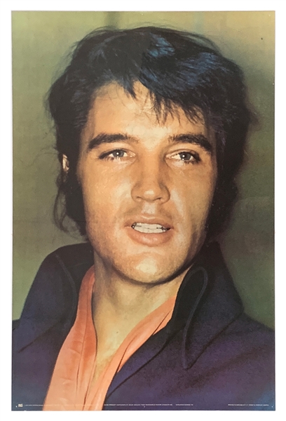 1972 Elvis Presley “Pace International” Souvenir Poster