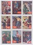 1956 Topps Elvis Presley Complete Set of Bubble Gum Cards (66)