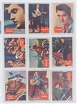 1956 Topps Elvis Presley Complete Set of Bubble Gum Cards (66)