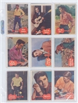 1956 Topps Elvis Presley Complete Set of Bubble Gum Cards (66)