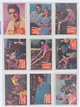 1956 Topps Elvis Presley Complete Set of Bubble Gum Cards (66)