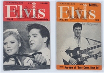 Collection of 29 Issues of 1960's <em>Elvis Monthly</em> British Fan Magazine and Five Issues of <em>Elvis' Voice</em> Canadian Fan Magazine