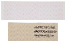 Pair of UNUSED Elvis Presley 1977 Concert Tickets – June 18 Kemper Arena (FINAL TOUR) and September 28 Savannah Civic Center (TOUR THAT NEVER WAS)