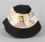 1956 “Elvis Presley Enterprises” Hat with Pictorial Tag, “Dog Tag”on Card and “Dog Tag Anklet” on Card (3 Items)
