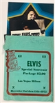 December 1975 “ELVIS Special Souvenir Package” Original Envelope with Original Contents