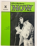Elvis Presley Las Vegas Hilton Collection of 13 Items Incl. <em>Hilton NOW!</em> Magazines with Elvis Covers