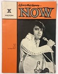 Elvis Presley Las Vegas Hilton Collection of 13 Items Incl. <em>Hilton NOW!</em> Magazines with Elvis Covers