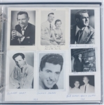 1950s-70s Fan Scrapbook with 1956 Photo of Elvis Presley and His Pink Cadillac Plus More Than 120 Other Photos of Country Stars