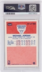 1986 Fleer #57 Michael Jordan Rookie Card – PSA MINT 9