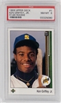 1989 Upper Deck #1 Ken Griffey, Jr. -  PSA NM-MT 8
