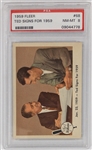 1959 Fleer Ted Williams #68 Ted Signs for 1959  -  PSA NM-MT 8