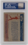 1959 Fleer Ted Williams #68 Ted Signs for 1959  -  PSA NM-MT 8