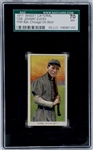 1909-11 T206 Johnny Evers, with Bat, Chicago on Shirt – SGC 70 EX+ - Only 5 Graded Higher!