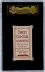 1909-11 T206 Johnny Evers, with Bat, Chicago on Shirt – SGC 70 EX+ - Only 5 Graded Higher!