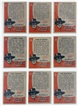 1958 Topps <em>Zorro</em> Hoard of 199 cards with a 75-Card Near Set