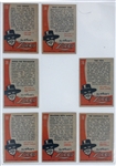 1958 Topps <em>Zorro</em> Hoard of 199 cards with a 75-Card Near Set