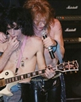 Axl Rose 1984-85 Stage Used Microphone from His First Shows with Guns N' Roses and Previous Band LA Guns