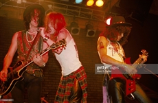 Axl Rose 1984-85 Stage Used Microphone from His First Shows with Guns N' Roses and Previous Band LA Guns