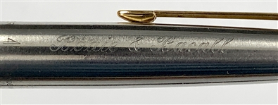 Pair of Ink Pens Owned by Humphrey Bogart & Lauren Bacall engraved Bogie & Bogie and Bacall given to Party Guests