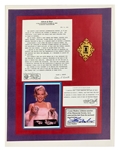 A Lock of Marilyn Monroe's Hair - From the Louis Mushro Collection