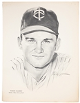 Scarce Oversized 11 x 14 Inch Wilson Advisory Staff Premiums (13) Incl. Jerry West, Paul Hornung and Ron Santo