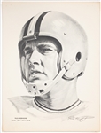 Scarce Oversized 11 x 14 Inch Wilson Advisory Staff Premiums (13) Incl. Jerry West, Paul Hornung and Ron Santo