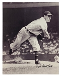 Hoard of 71 “Rapid” Robert Feller Signed 11 x 14 and 8 x 10 Photos – Incredible Break Value! (BAS)