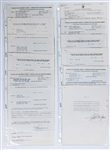“Jim Owens Entertainment” Signed Performance Contract Archive of 62 Signed Pieces Incl. Burt Reynolds, Jerry Reed, George Jones and Many Others! (BAS)