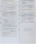 “Jim Owens Entertainment” Signed Performance Contract Archive of 62 Signed Pieces Incl. Burt Reynolds, Jerry Reed, George Jones and Many Others! (BAS)