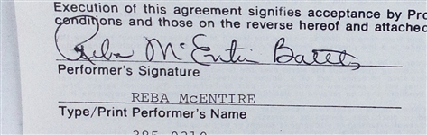 “Jim Owens Entertainment” Signed Performance Contract Archive of 62 Signed Pieces Incl. Burt Reynolds, Jerry Reed, George Jones and Many Others! (BAS)